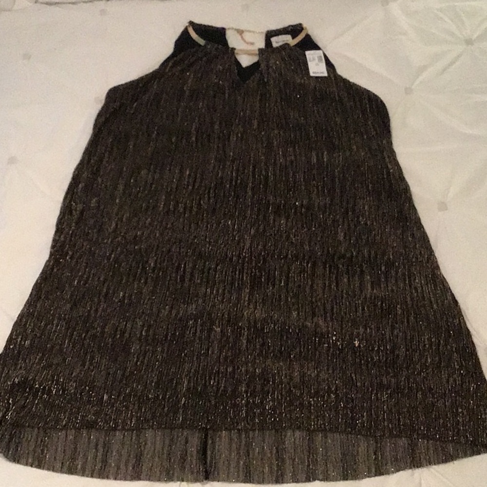 NWT Shimmery black cocktail dress.